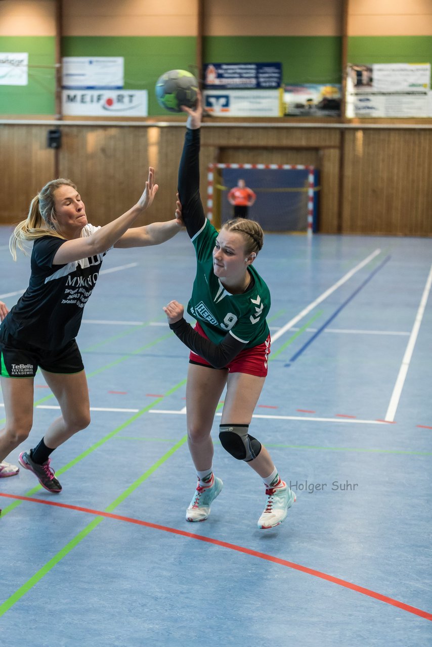 Bild 34 - Frauen HSG Kremperheide/Muensterdorf - HFF Munkbarup : Ergebnis: 28:27